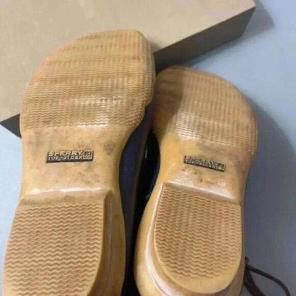 Sperry Top Sider Women's Brown Waterproof Saltwater Duck Rain Boot Sz 9 - Picture 5 of 7